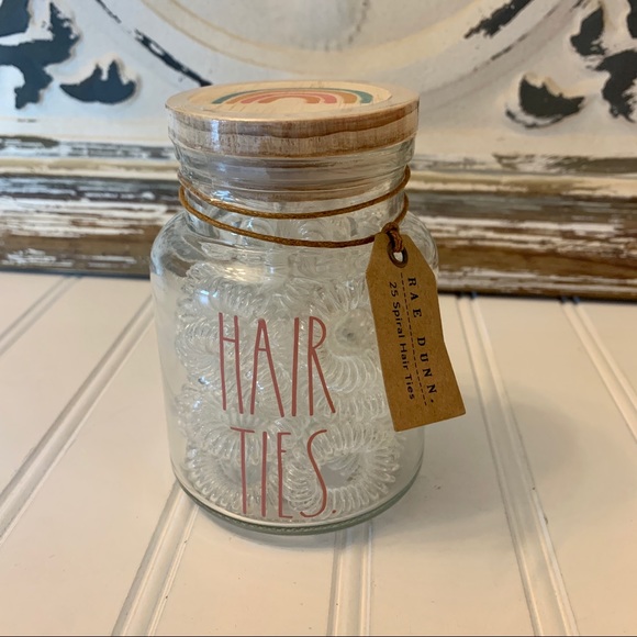 Rae Dunn Rainbow Collection Makup Bag & Jars - Picture 12 of 14